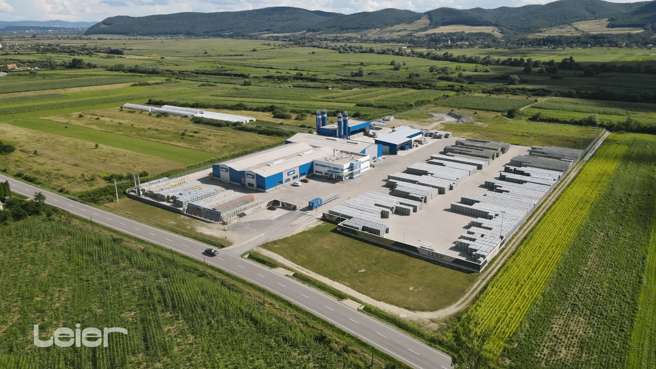 Grupul austriac Leier deschide o fabrică de betoane în Câțcău, județul Cluj