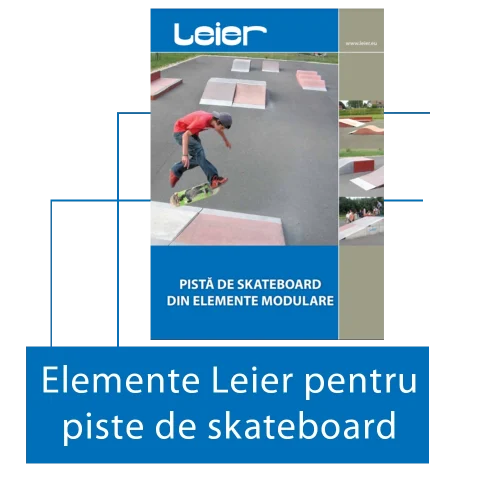 Elemente Leier pentru piste de skateboard